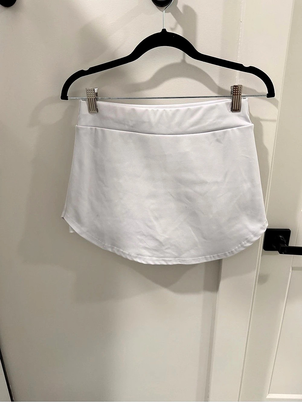 White Skort